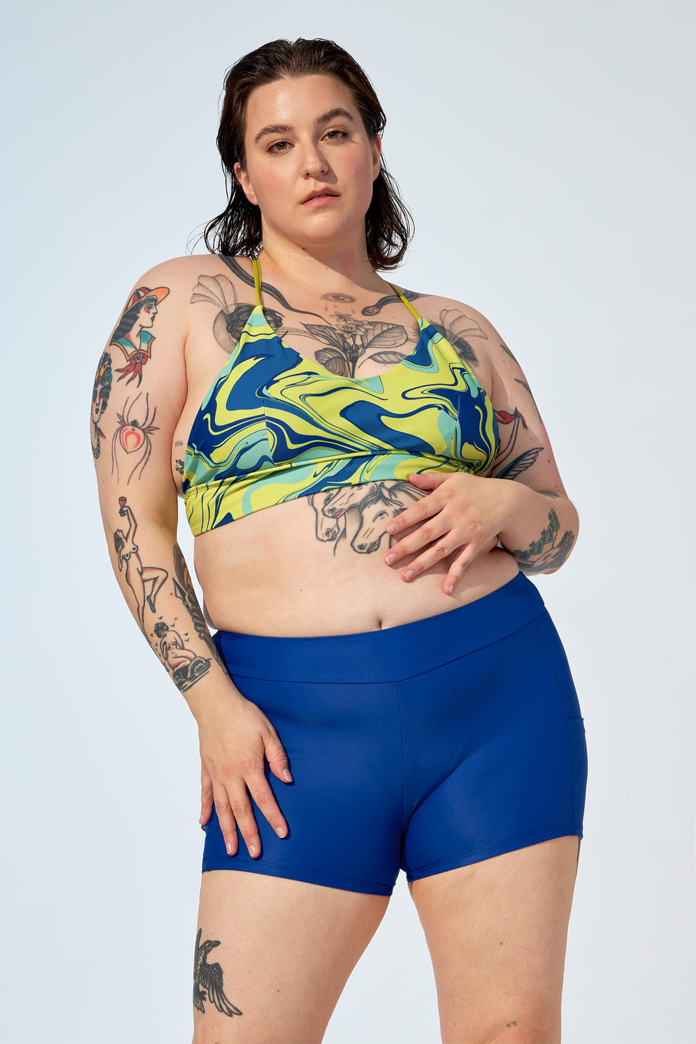 DEMI shorts – Navy blue