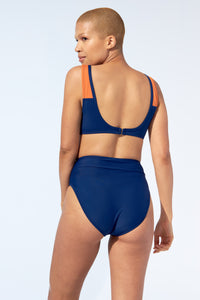 GABRIELLE - Bikini Top in Night blue - Selfish swimwear Top