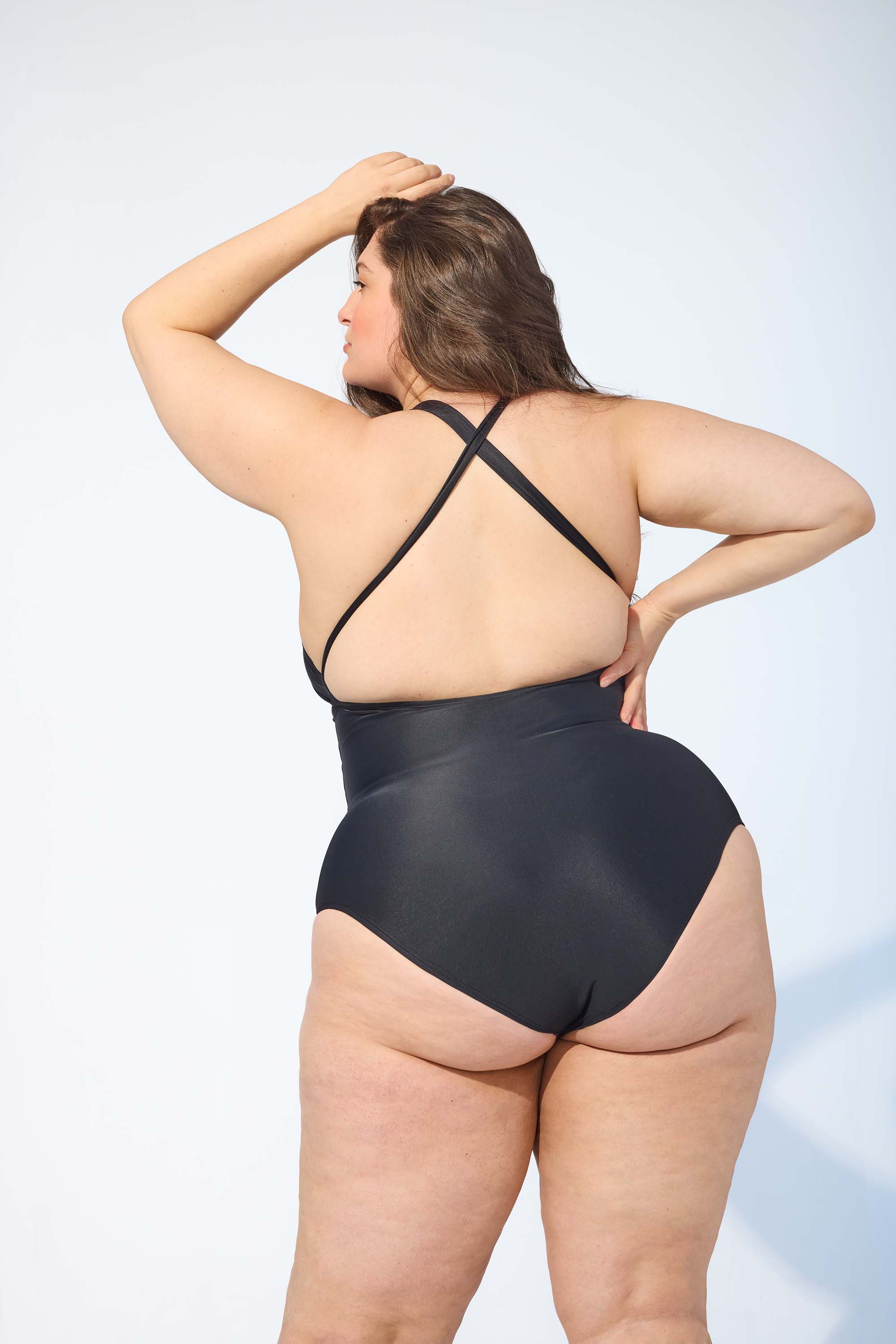 SAMANTHA - One piece in Black
