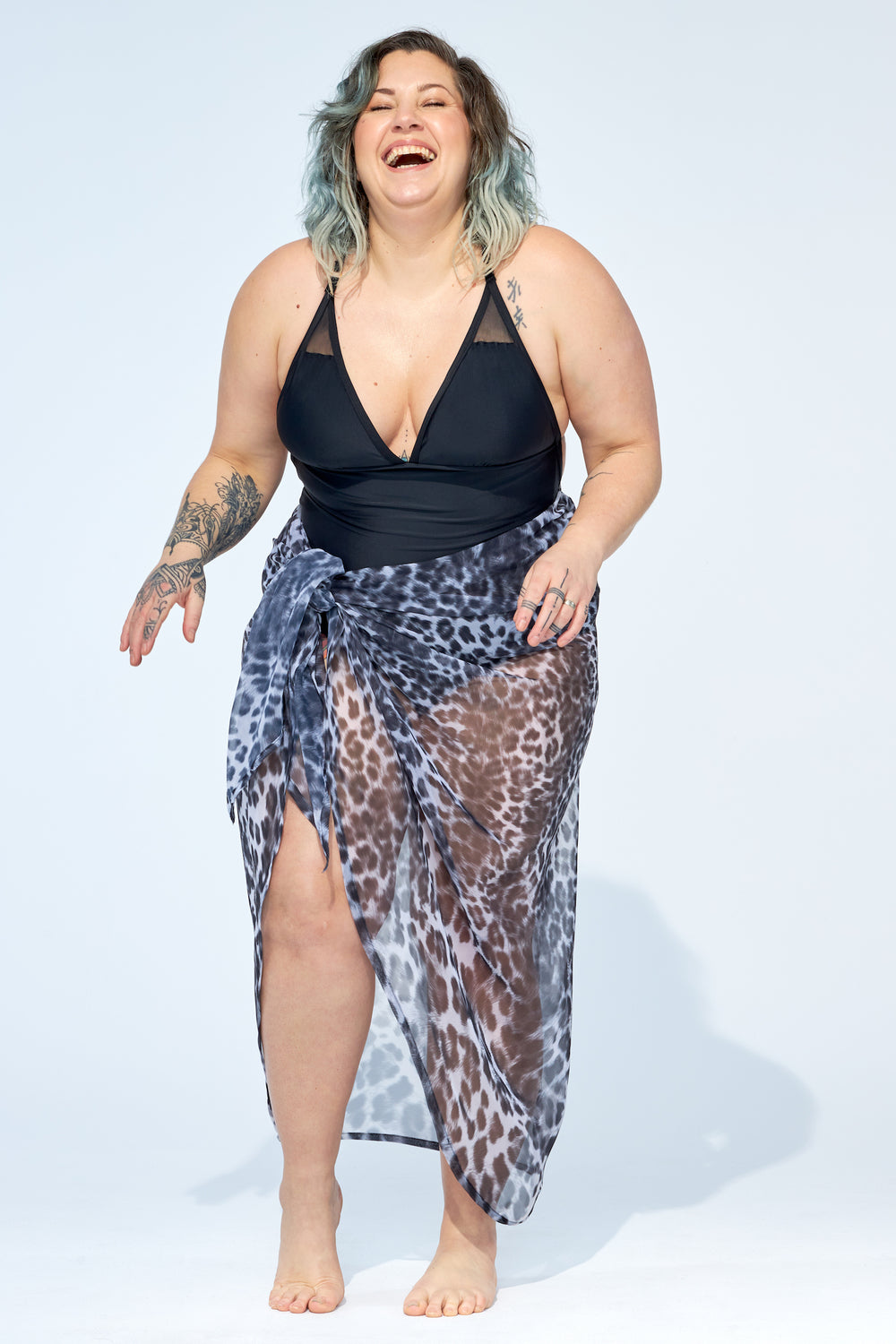 Pareo – Leopard print - Selfish swimwear Cover ups