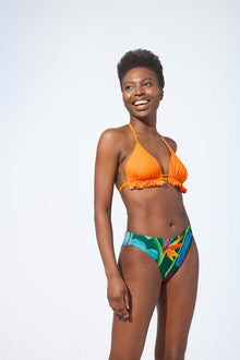 CAMILA – Mid-high waist bikini bottom in Essence print
