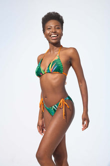 RACHEL – Bikini top in Essence print