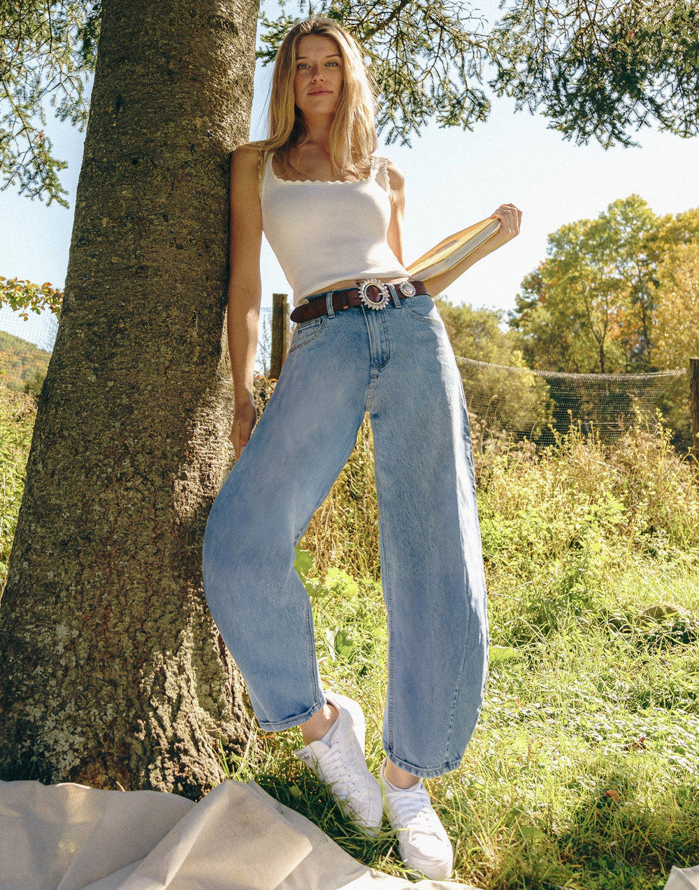 YOGA JEANS - Malia - Blue Stem