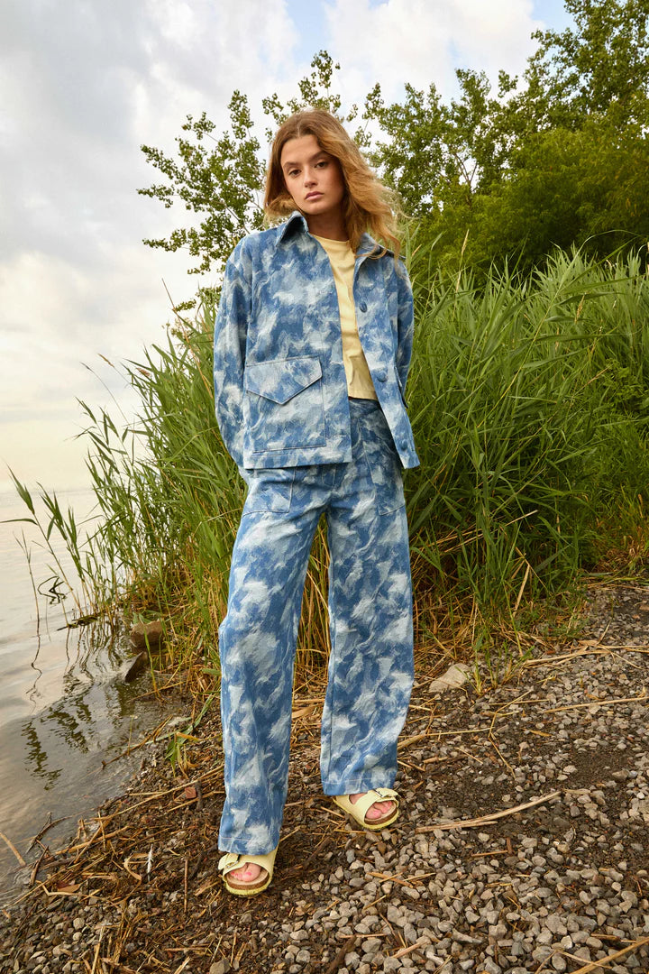MARIGOLD - PANTS Christophe - denim blue