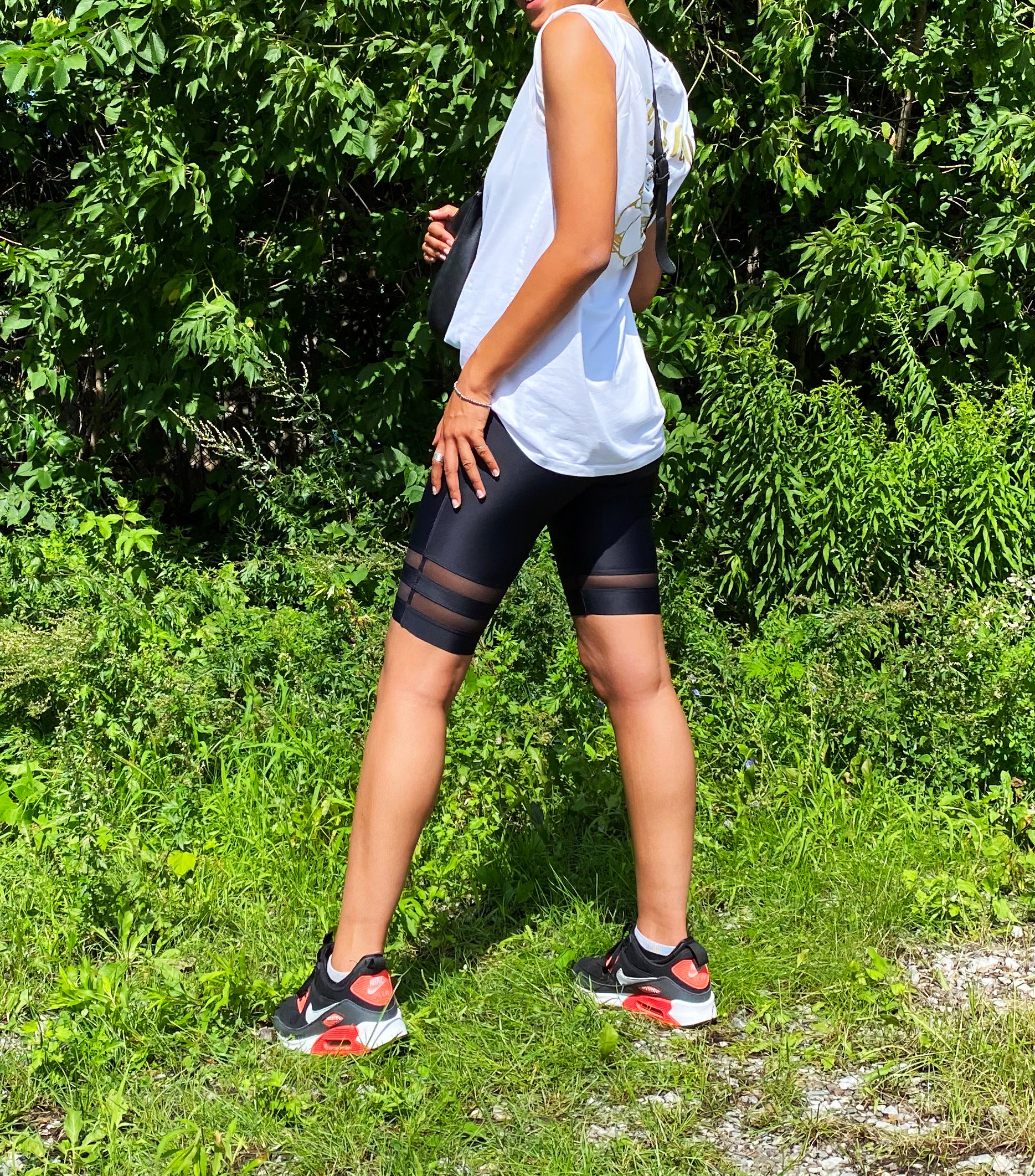 Biker short – Black - Selfish swimwear Bottom