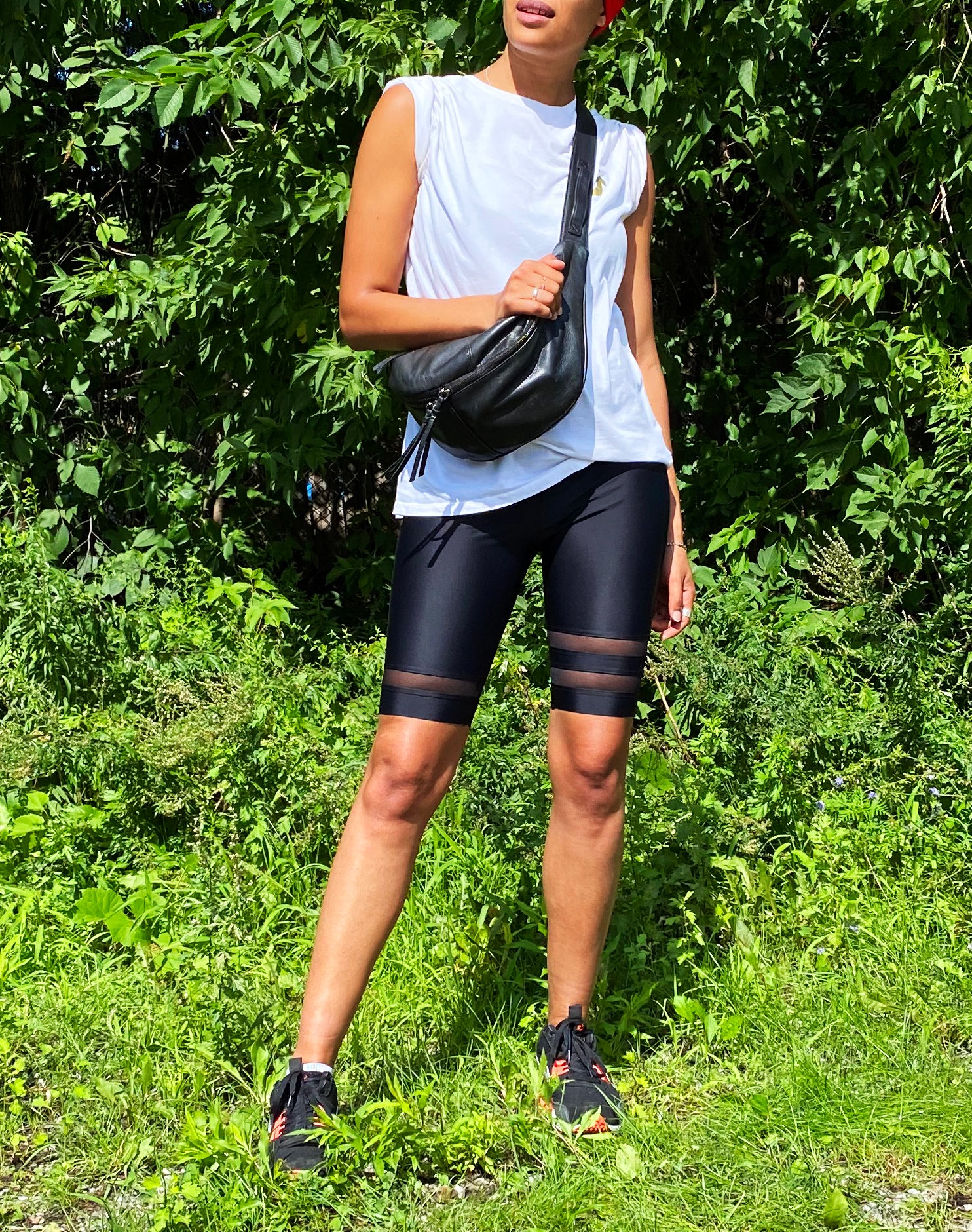 Biker short – Black - Selfish swimwear Bottom