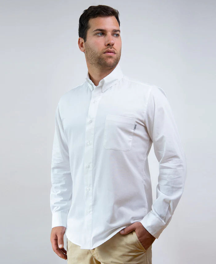 Gaia & Dubos - Organic cotton boyfriend button-down shirt