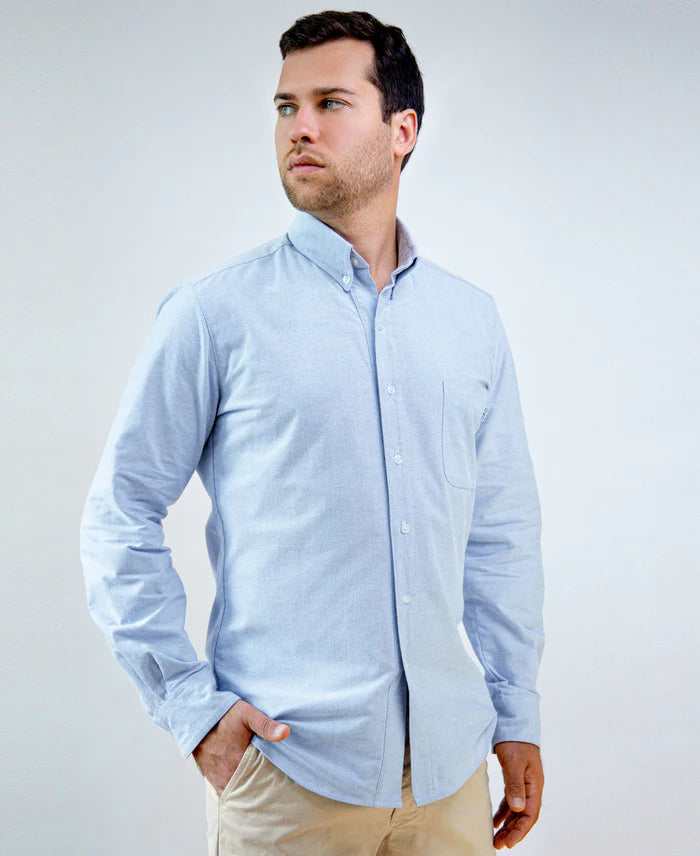 Gaia & Dubos - Organic cotton boyfriend button-down shirt