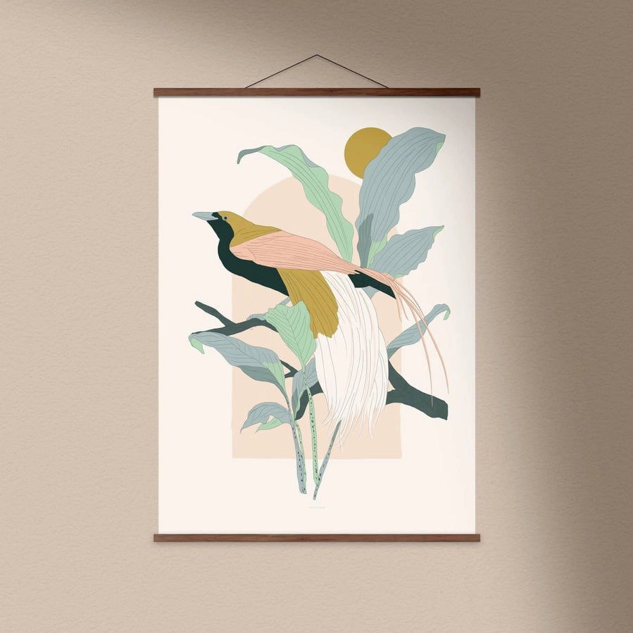 Illustration - Bird-of-paradise
