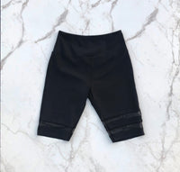 Biker short – Black - Selfish swimwear Bottom