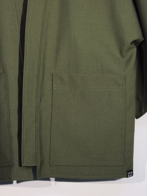 1ER MAI - Kimono black & green reversible