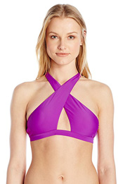 cross halter top swimsuit