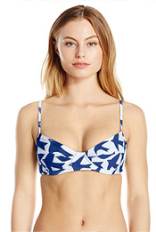 expensive swim suit top with birds